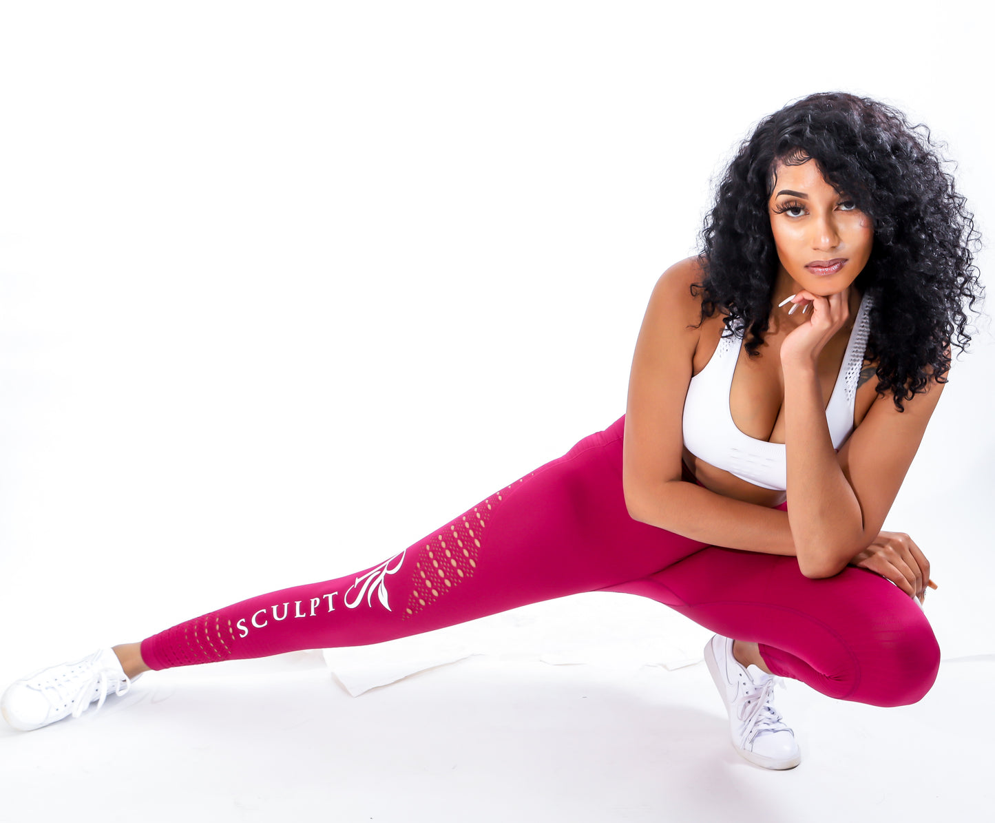 CLASSIC HIGH WASTED LEGGINGS PINK