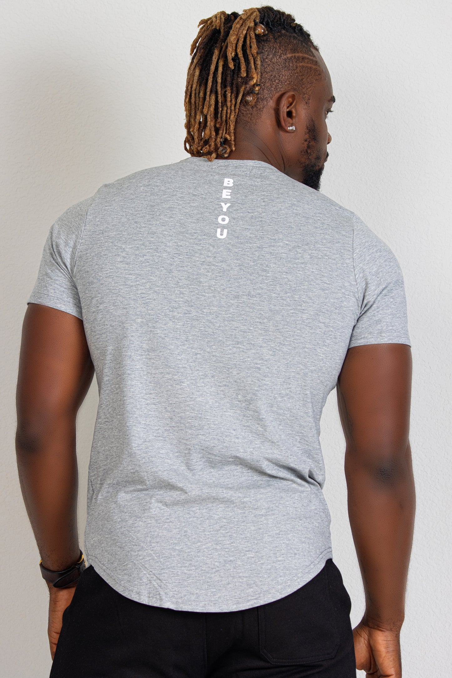 MENS FLEX T SHIRT -GREY