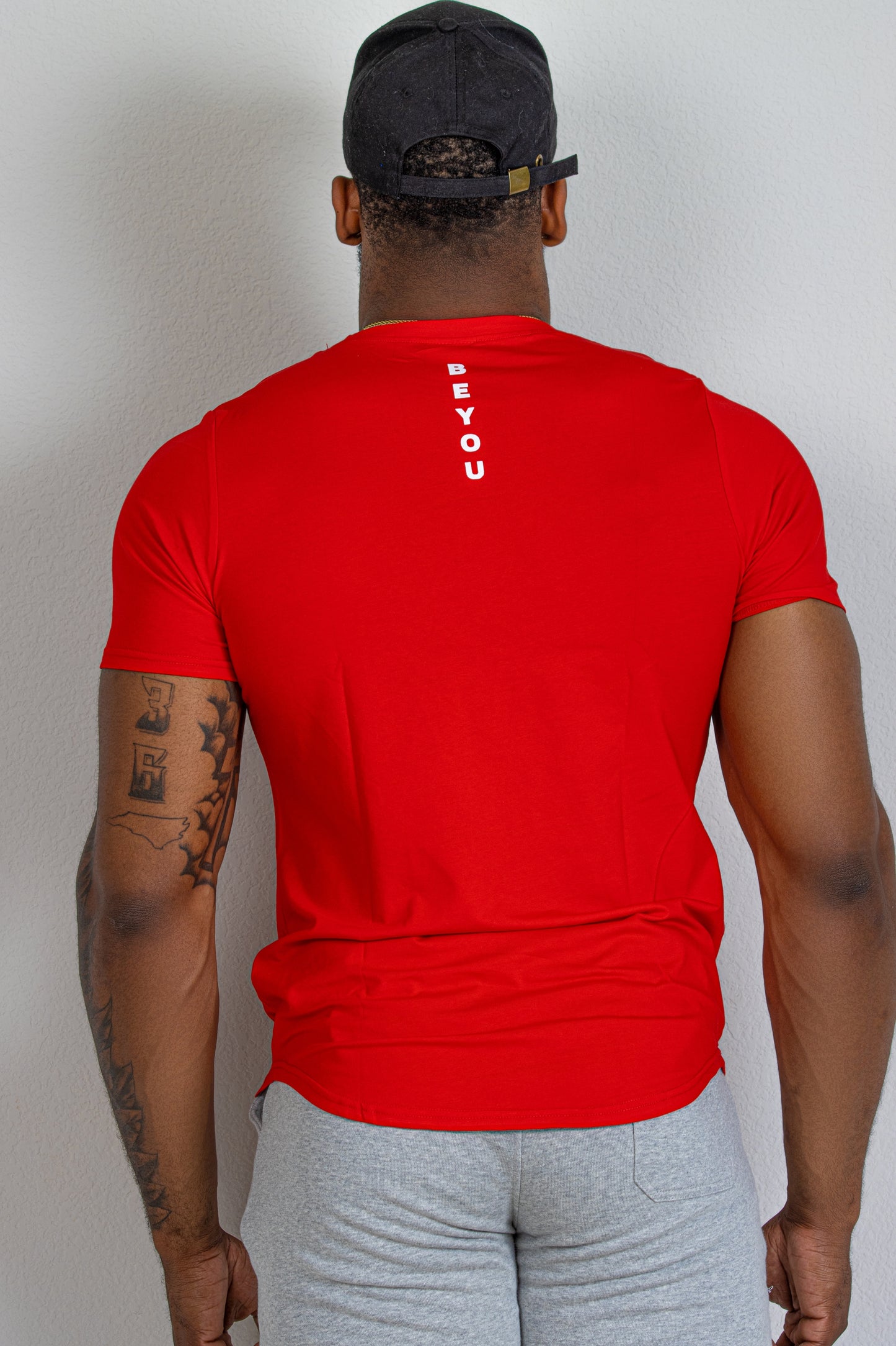 MENS FLEX T SHIRT -RED