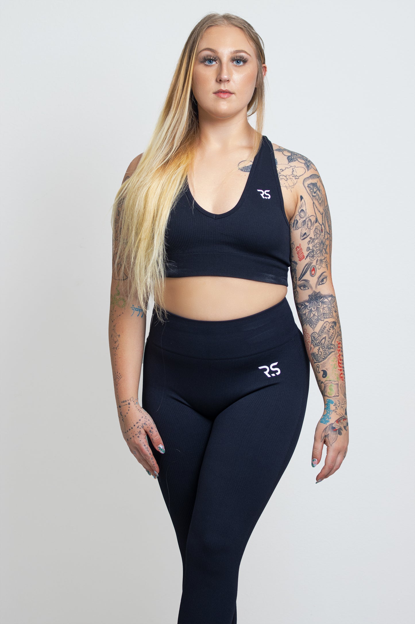 BELLA PANTS SET - BLACK
