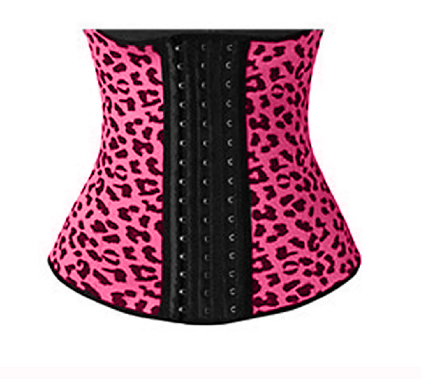 LEOPARD EXTREME WAIST TRAINER-PINK