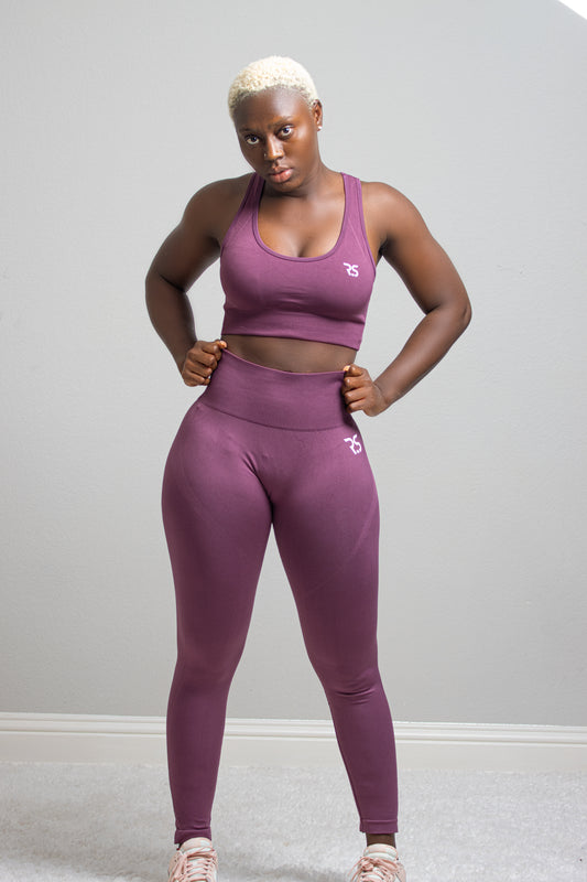 VIDA PANTS - BURANDY