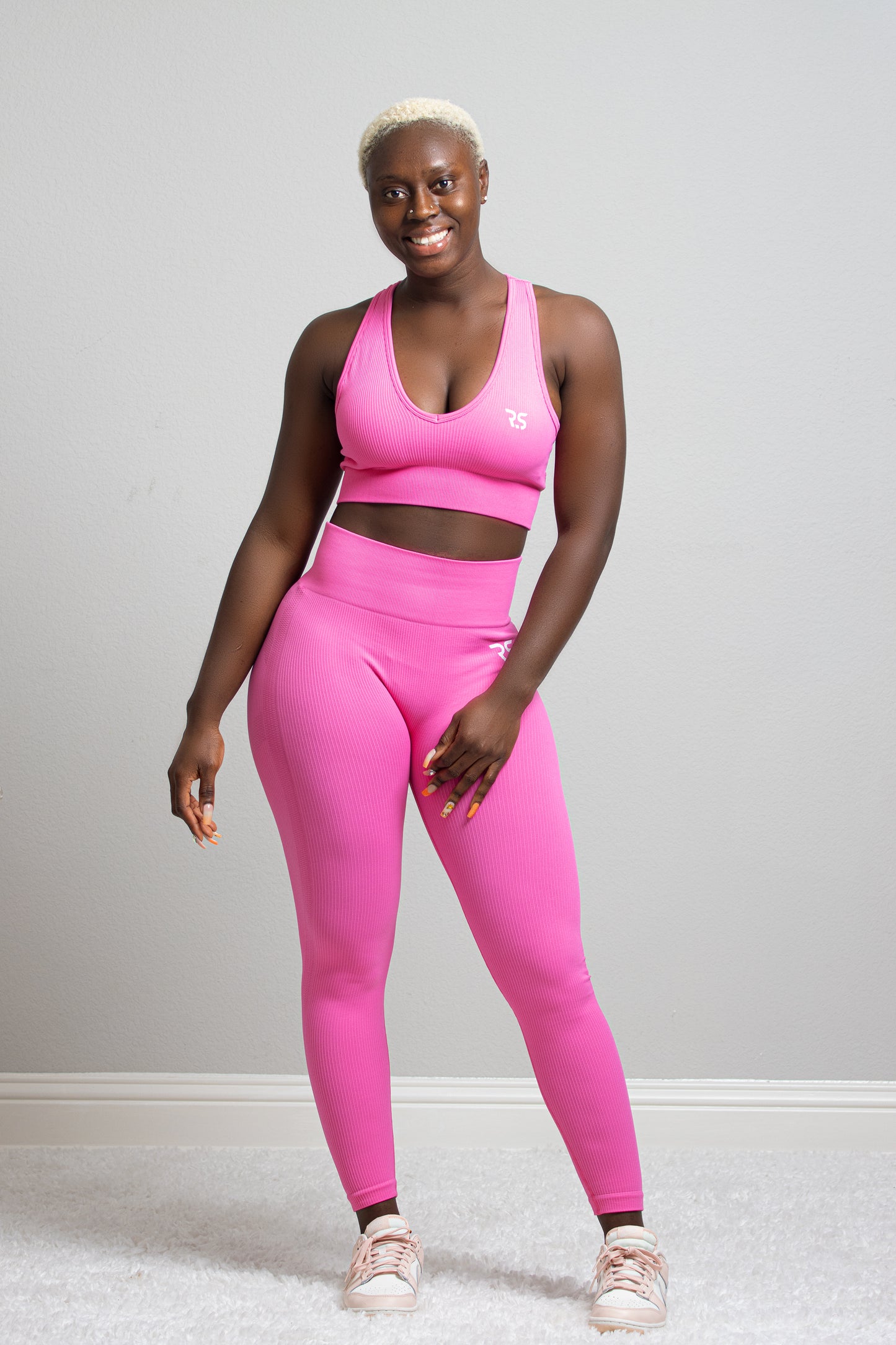 BELLA PANTS SET -PINK