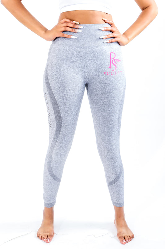 RIHANA SEAMLESS LEGGINGS GREY