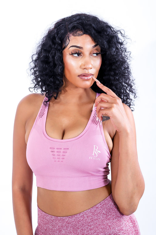 RIHANA SPORTS BRA PINK