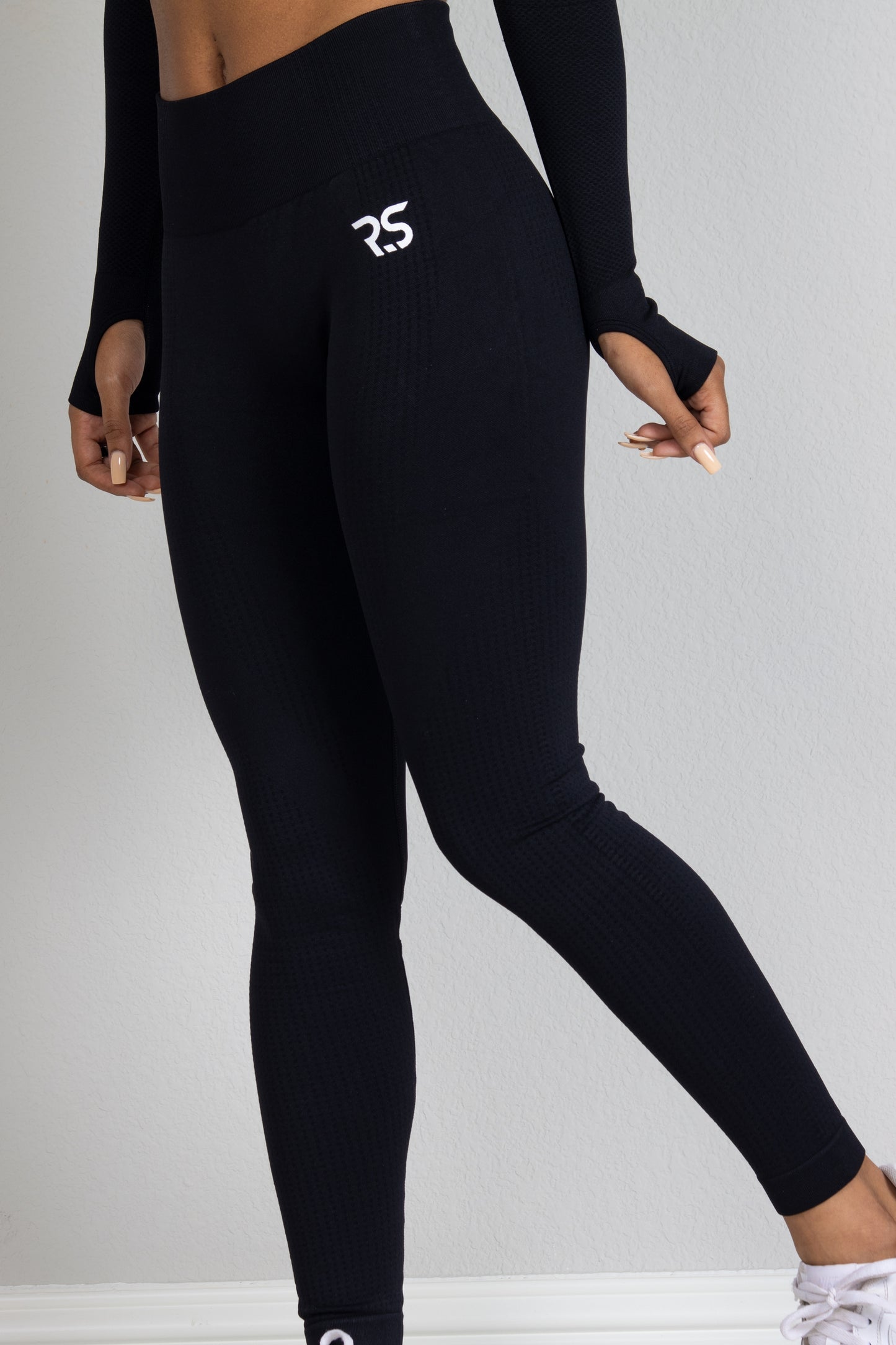 CIARA  TWO PIECE PANTS SET -BLACK
