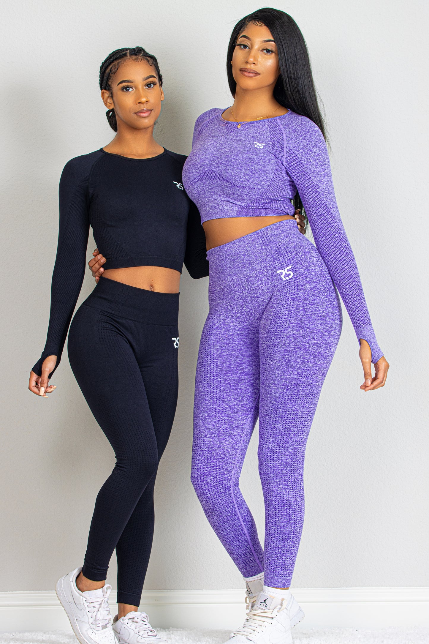 CIARA  TWO PIECE PANTS SET -BLACK
