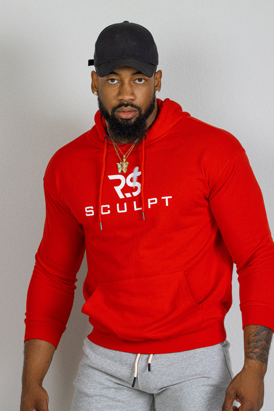 FLEX HOODIE-RED