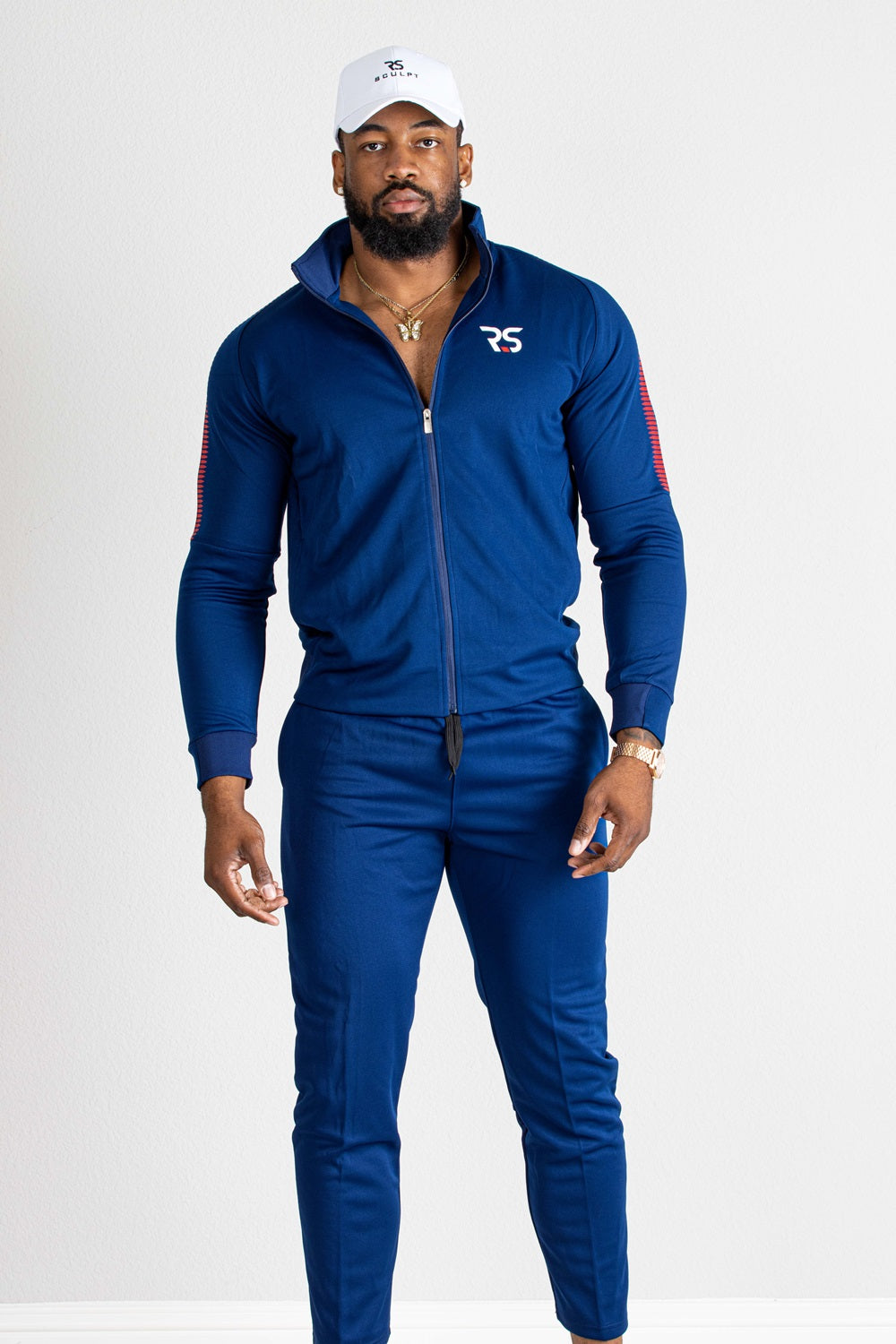 MENS TRACKSUIT SET-NAVY