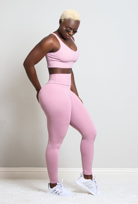 LULU PANTS SET- LIGHT PINK