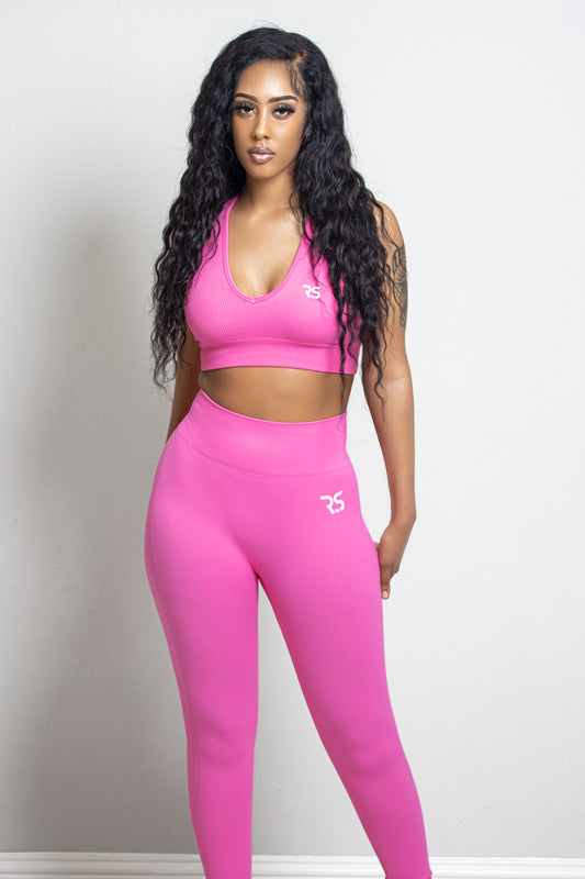 BELLA PANTS SET -PINK
